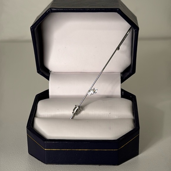 Silver and Gold Hook Earrings - Picture 2 of 6